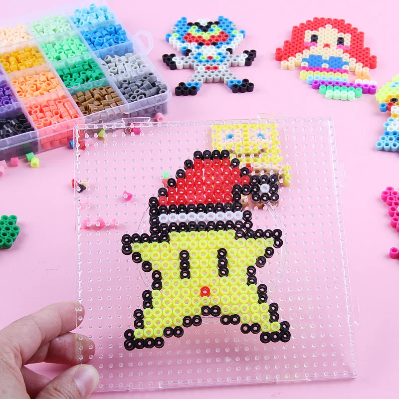 Набор бисера Aqua Hama набор Kandi разноцветные бусины детская рукоделие игрушка