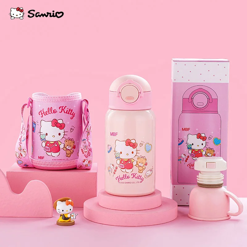 

500ML Sanrio Kid Thermos Cup Cute Hello Kitty Cartoon Animation 316 Stainless Steel Liner Insulating Water Cup Boy Girl Gift