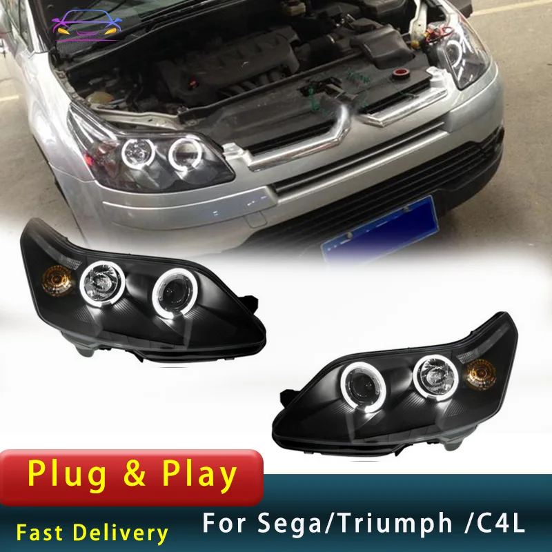Фары для Citroen Sega/Triumph /C4L 2008-2011 аксессуары автомобильных фар