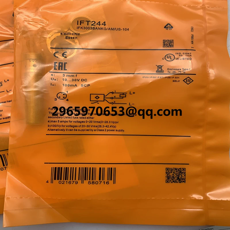 Новый датчик бесконтактного переключателя IFT245 IFT228 IFT224 IFT213 В наличии