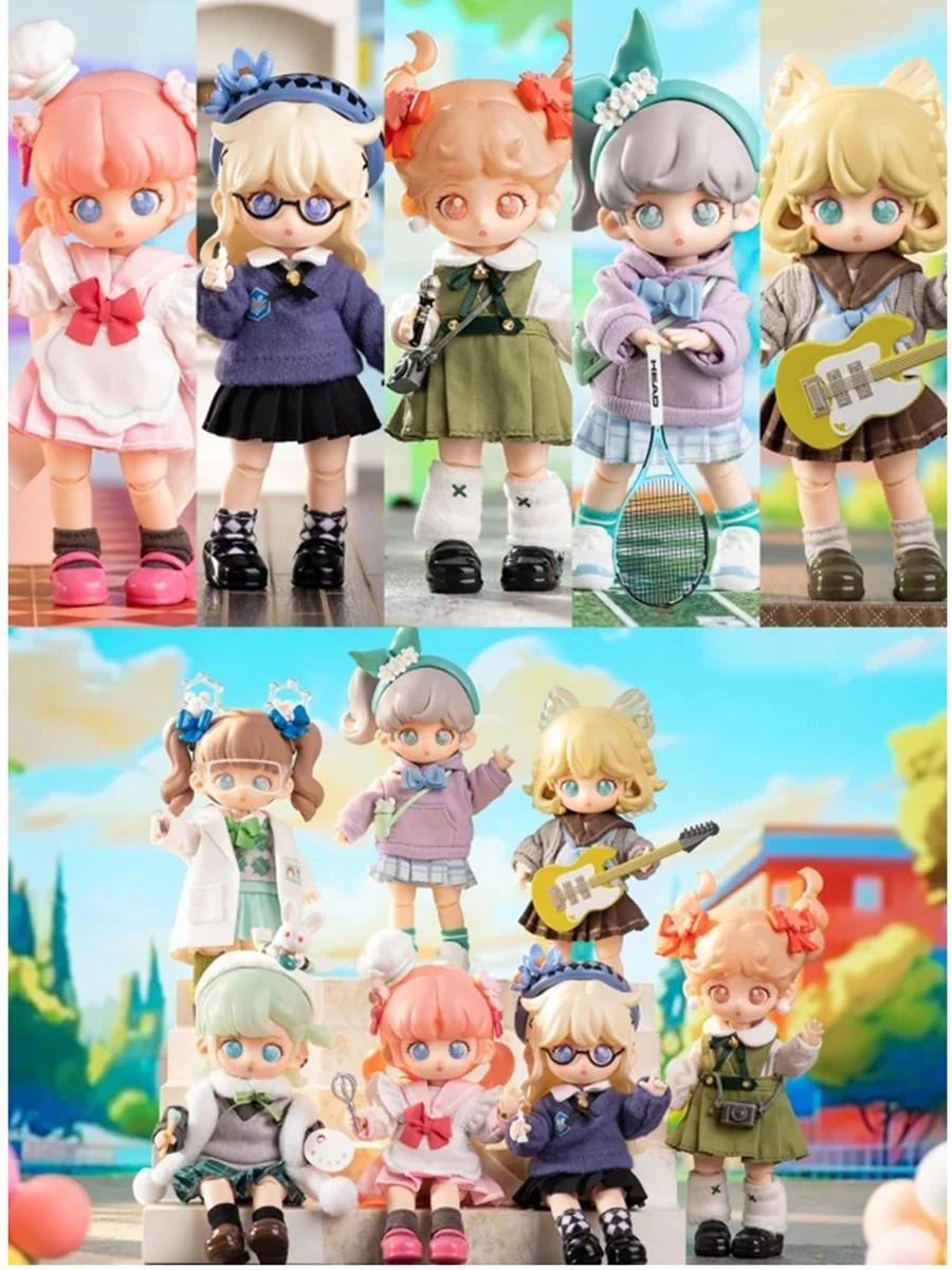 

Teennar Club Recruit New Series OB11 1/12 Bjd Dolls Caja Misteriosa Random Model Mystery Box Original Kawaii Action Figure