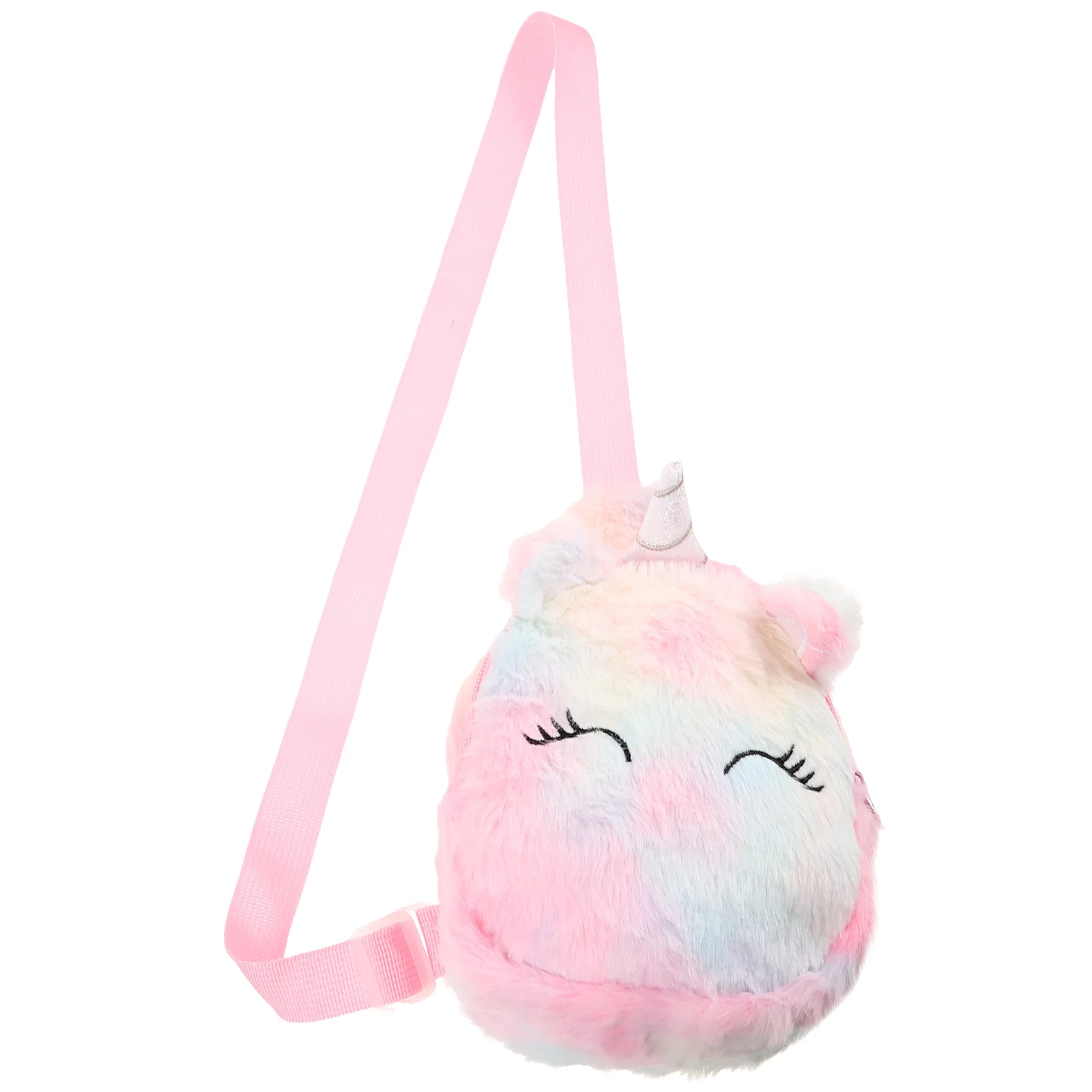 

Cute Bag Unicorn Purse Small Backpack Change Crossbody Little Girl Girls Shoulder Strap Plush Wallet Child