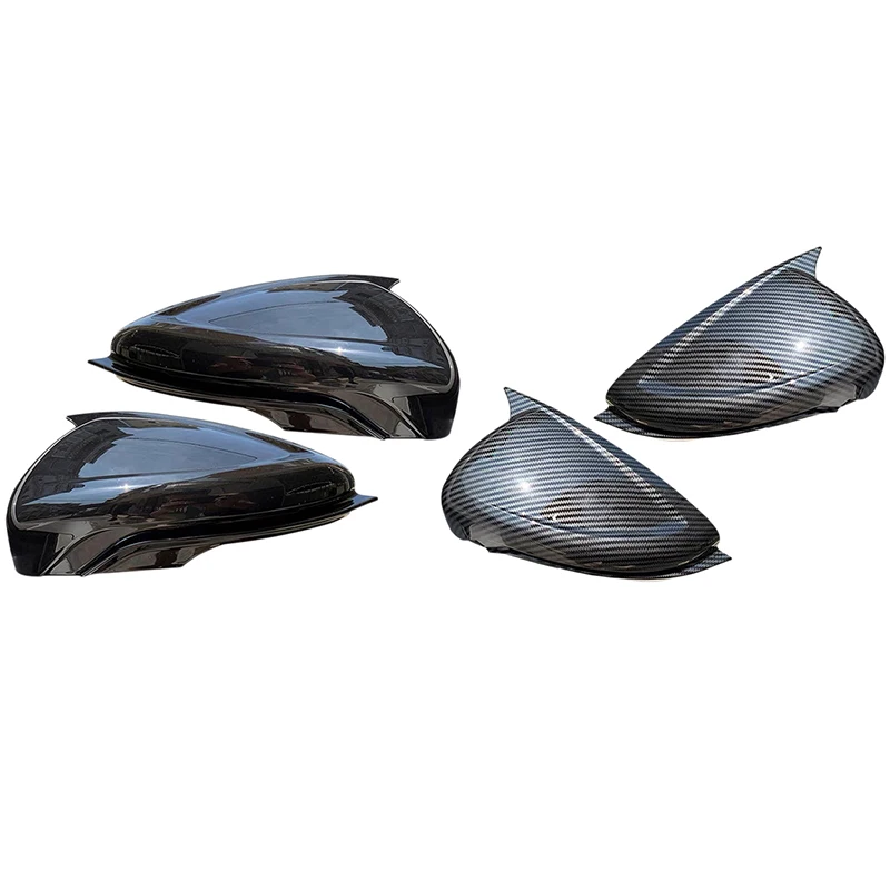 

Car Side Mirror Cover, For Ford Focus 2019-2021 MK4 ST/Stline Rearview Mirror Cover With Guide Channel