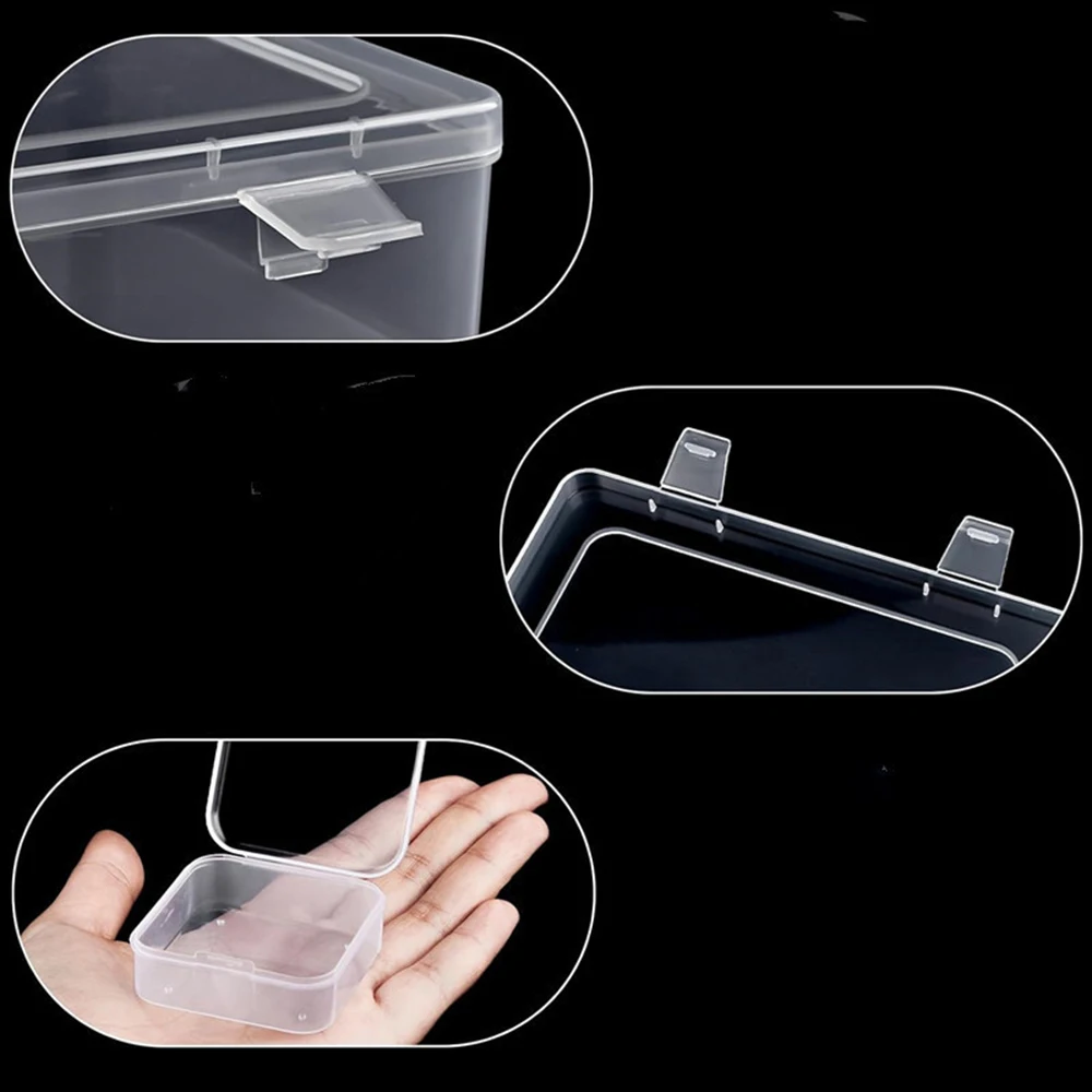 12/15/20/30 сеток коробки для хранения ювелирных изделий набор прозрачных