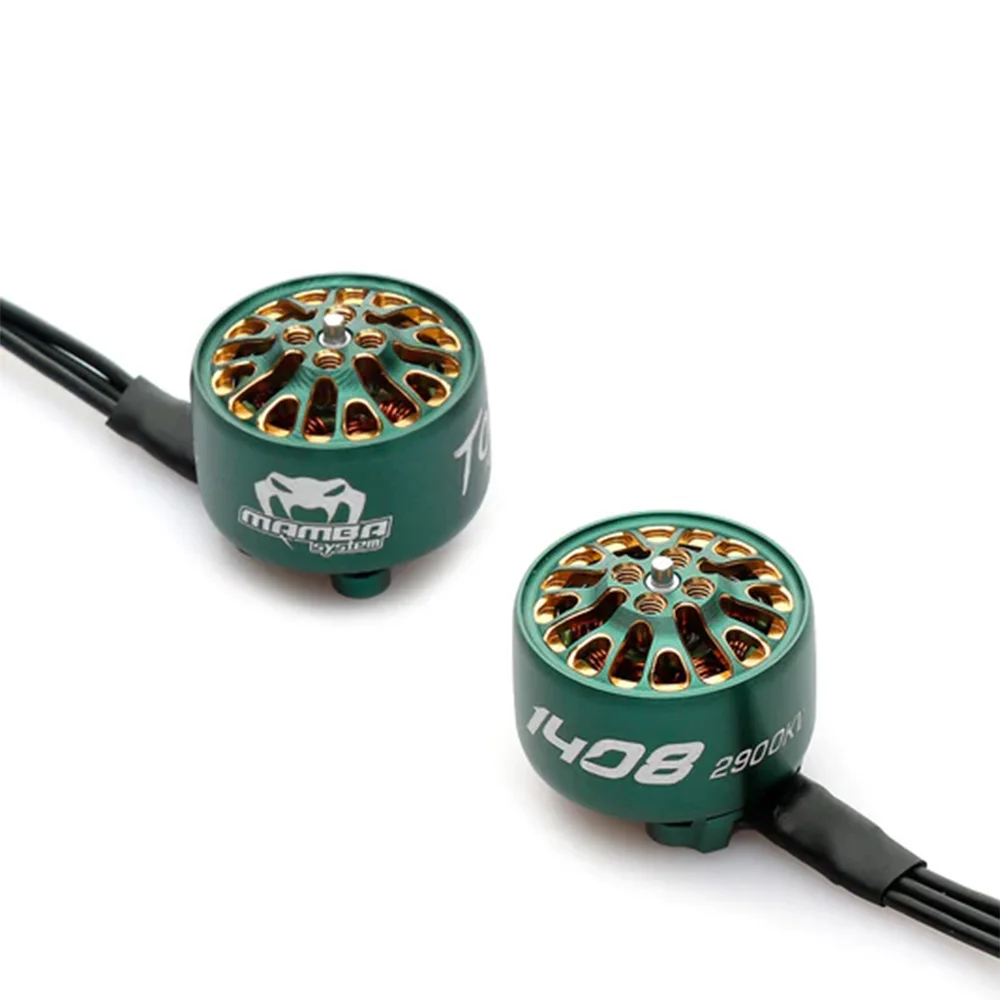 Гоночный двигатель MAMBA TOKA 1408 2900KV/4100KV зеленый |
