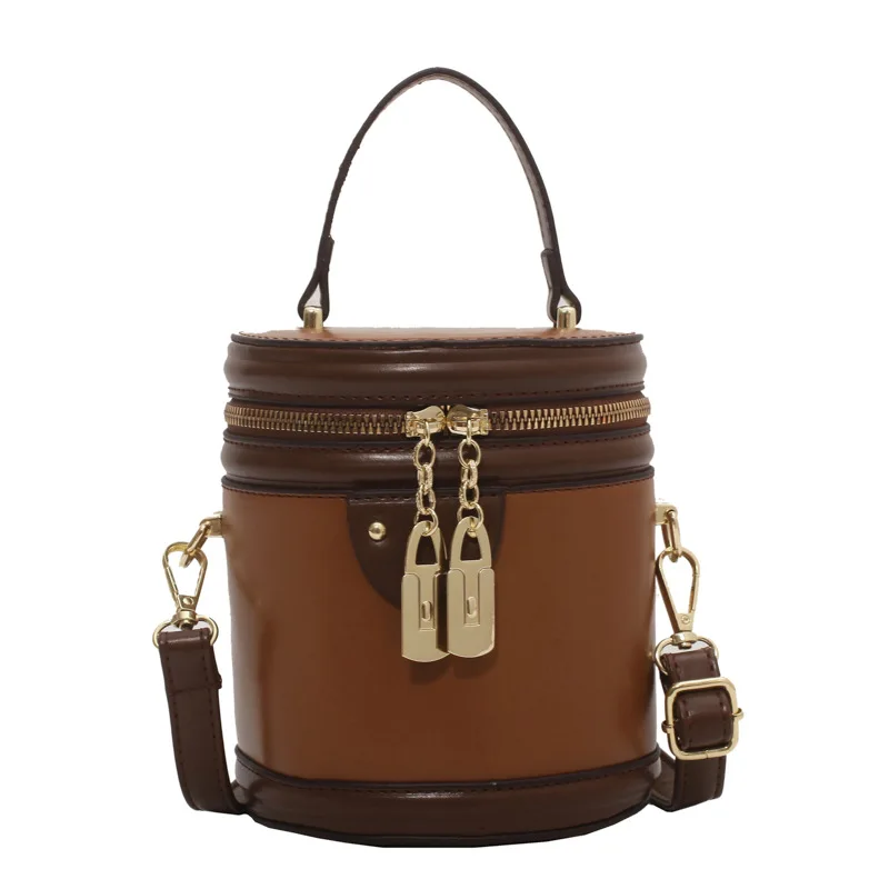 

2022 Brand Designer Shoulder Bags For Women Leather High Quality Handbag Luxury Designer Vintage Fashion Bucket Messenger Bags