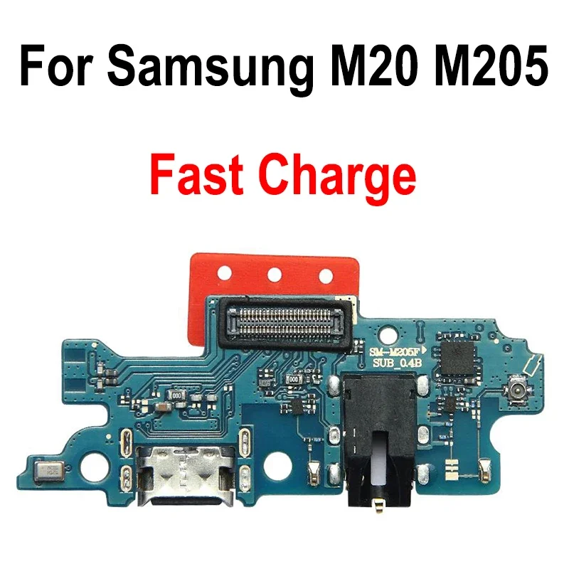 Для Samsung Galaxy M20 SM-M205 M205F M205FN USB-порт для зарядки док-станция разъем зарядного