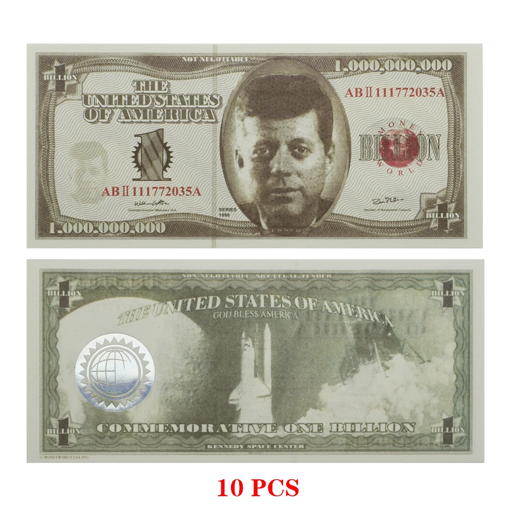 

Коллекция памятных банкнот США Кеннеди 1 миллиард долларов