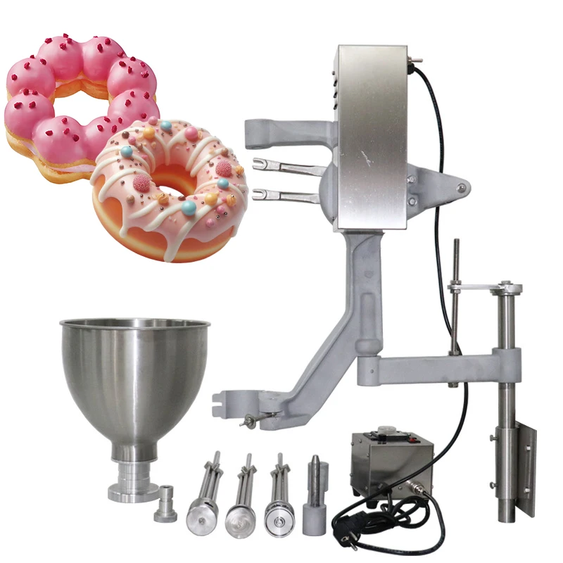 Фото Ручной электрический Donas Donat Donut Donut Making Filling Maker Machine Диспенсер давления №1