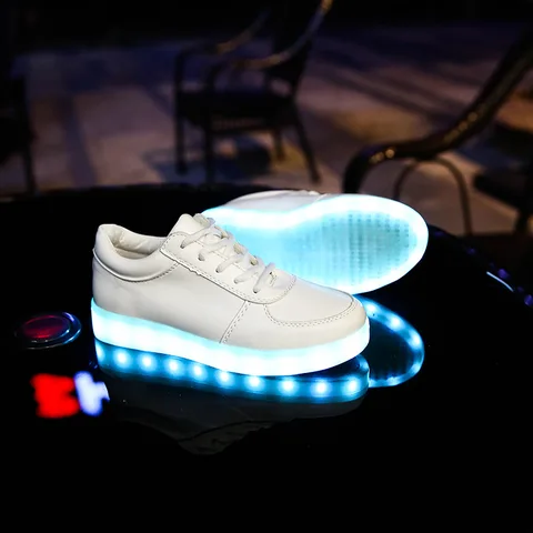Электрическая обувь со светодиодами, светящиеся кроссовки с подсветкой на подошве, женская обувь со светодиодами, обувь для взрослых, подарок на вечеринку