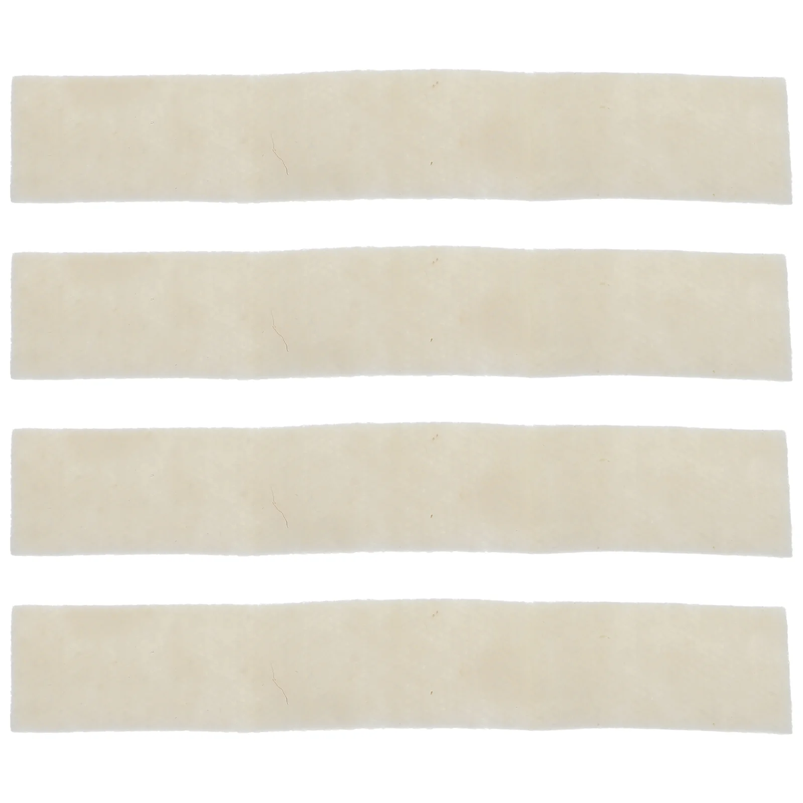 

4Pcs Erhu Silencer Wool Mat Practical Huqin Mute Instrument Accessory