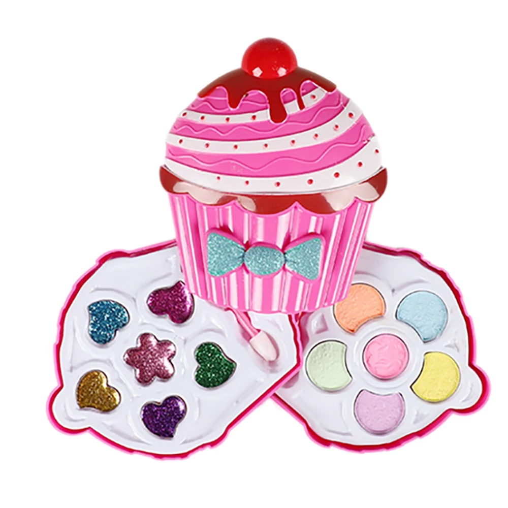 

Fashion Girl Washable Makeup Toy Cake Makeup Toy Girl Child Makeup Set Girl Safe Baby Cosmetics Beauty Set B