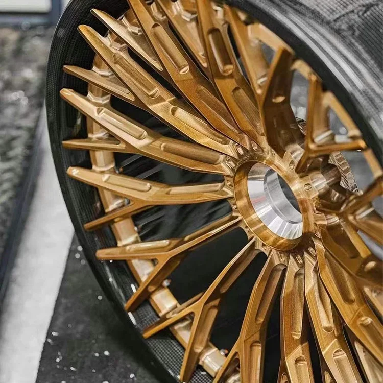 Кованые колеса для пассажирских автомобилей из углеродного волокна