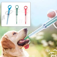 1pcs pet medicine syringe tablet pill gun piller push dispenser medicine water milk dog cat puppy feeder kit dog cat accessorie