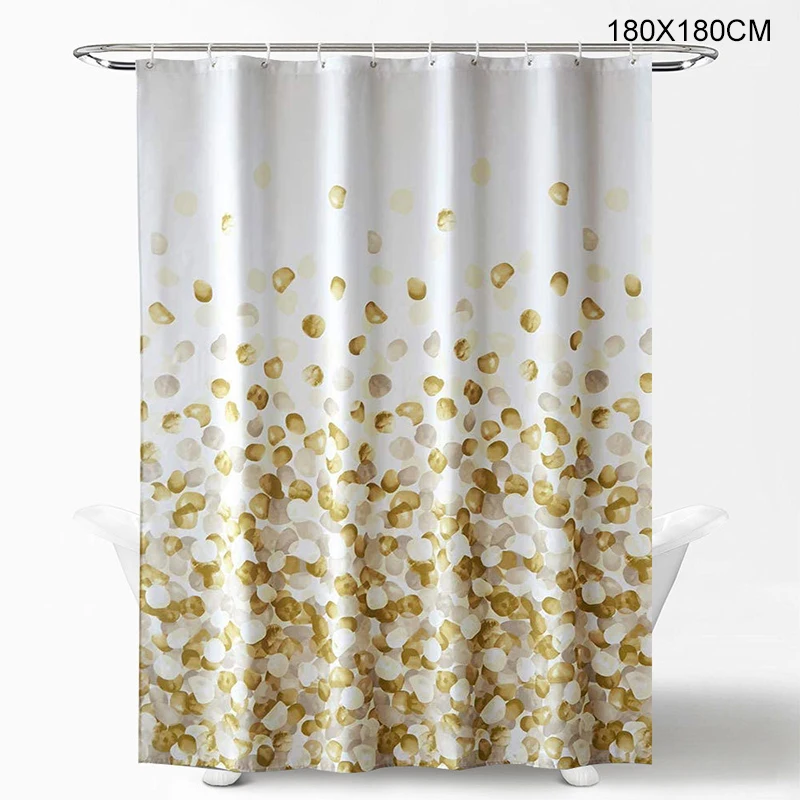 

Flower Printed Shower Curtain Waterproof Colorful Design Small Fresh Home Decor for Laundry Room Bathroom Dropship