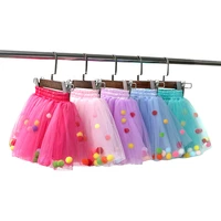 girl ball gown mesh spring summer baby kids all match princess dress fashion tutu skirt for 1 2 6 years toddler girls cute skirt