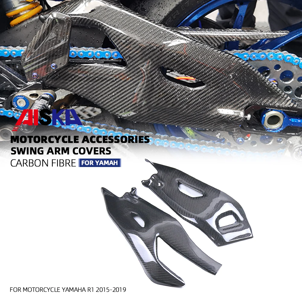 

For Yamaha R1 R1M 2015+ Carbon Fiber Motorcycle Swingarm Covers Protectors Fairing For Yamaha R1 R1M /MT-10 FZ-10 2020 2021 2022