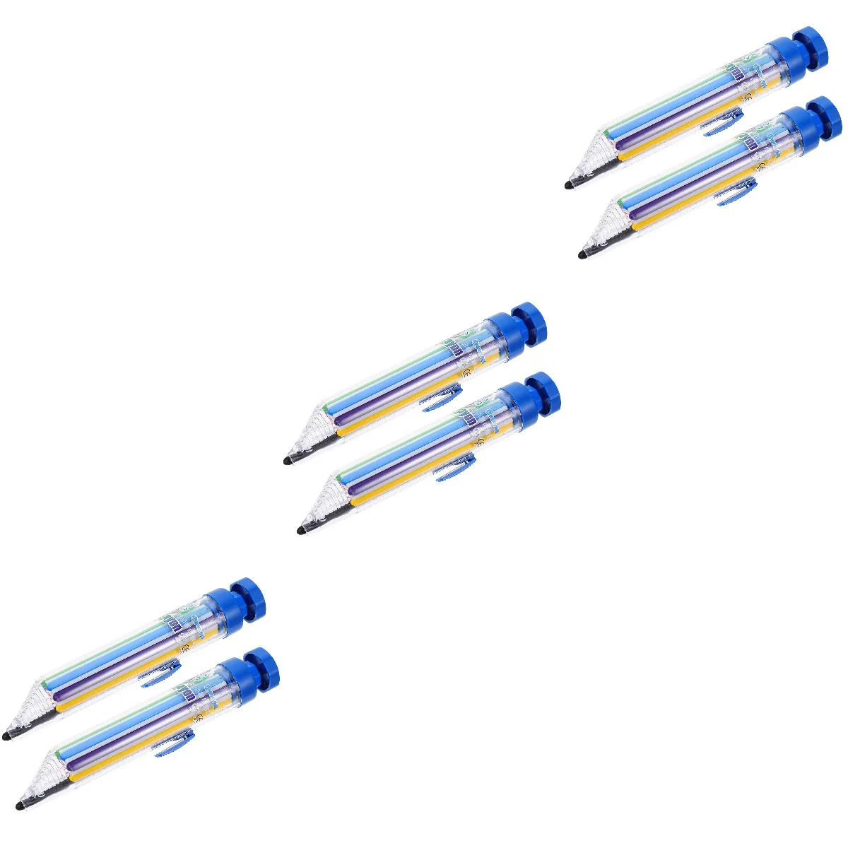 

6 Household Toddlers Crayon Rotating Kids Painting Crayon Multi-color Painting Tools Kids Supplies