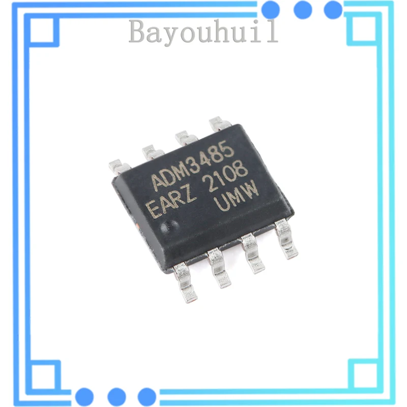 

10PCS Original Authentic UMW ADM3485EARZ SOP-8 Half-Duplex RS485/RS422 Transceiver Chip