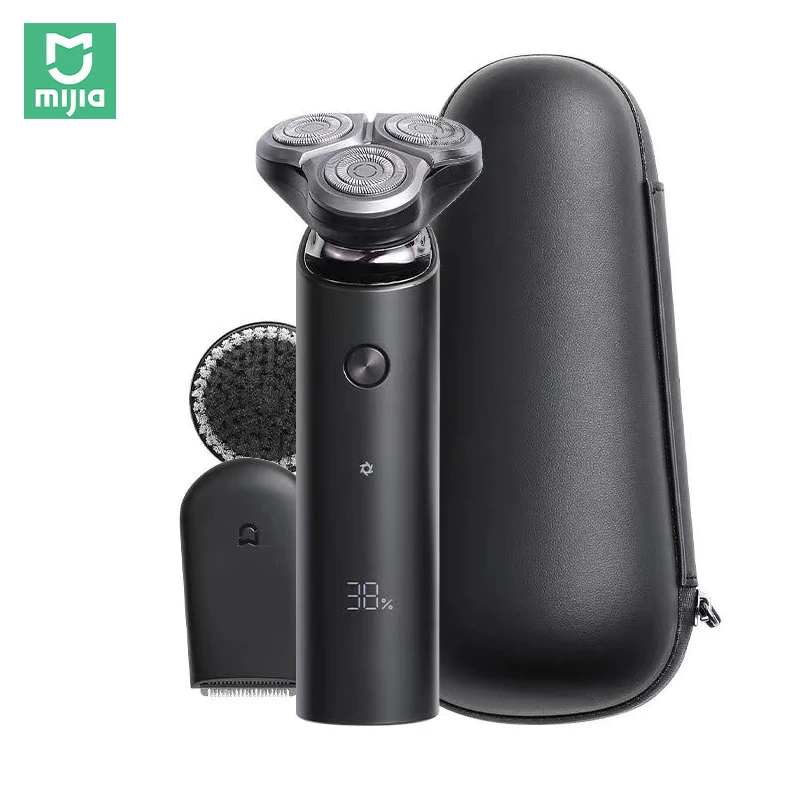 S500c Dual Gear Mode Suspended Floating Dry And Wet Double Shave Face Cleaner 3 In 1 With Trimmer