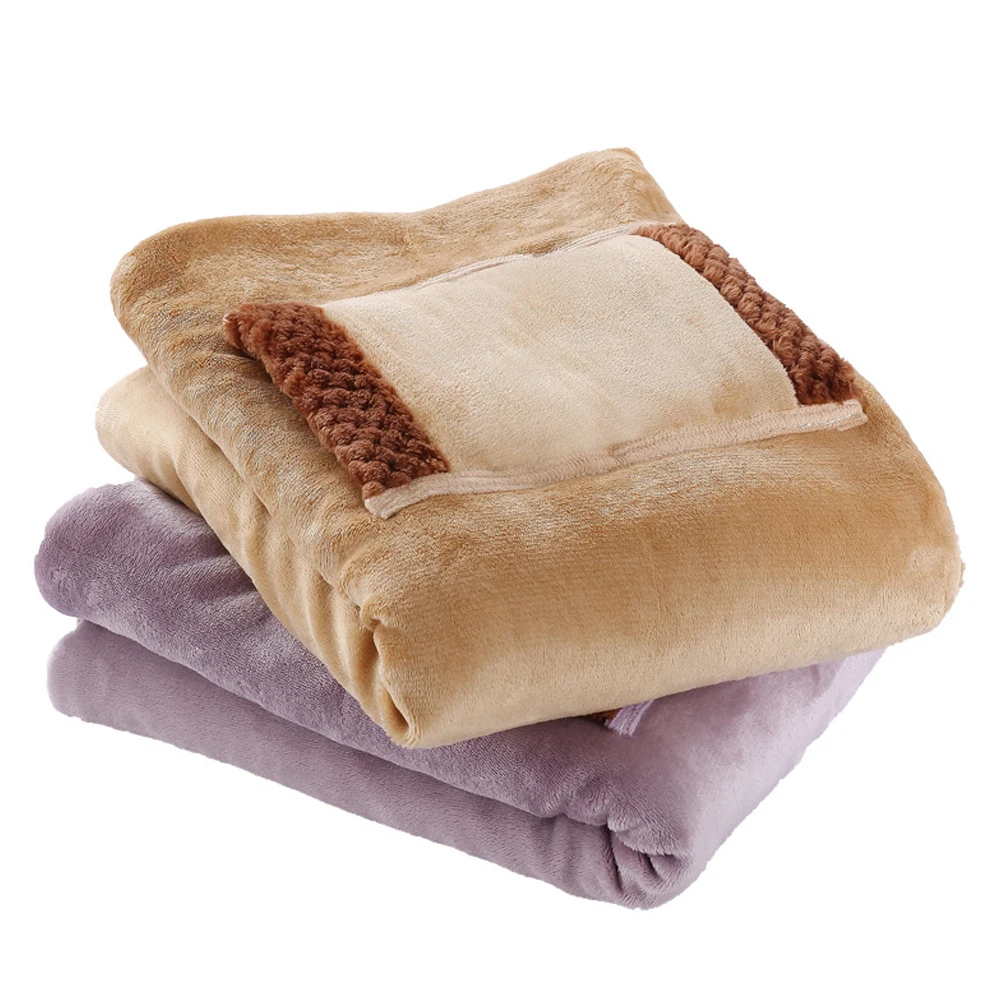5V Office USB Electric Blanket Multi-function Warm Hand Knee Blanket Lunch Break Farai Velvet Heating Blanket Winter Travel