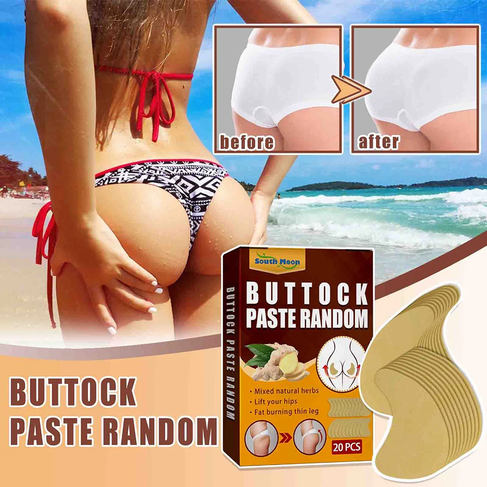 

20pcs Butt Lift Patch Tighten The Buttocks To Create Perfect Line Plump Buttocks Moisturizing Firm Shaping Skin Patchs For Women