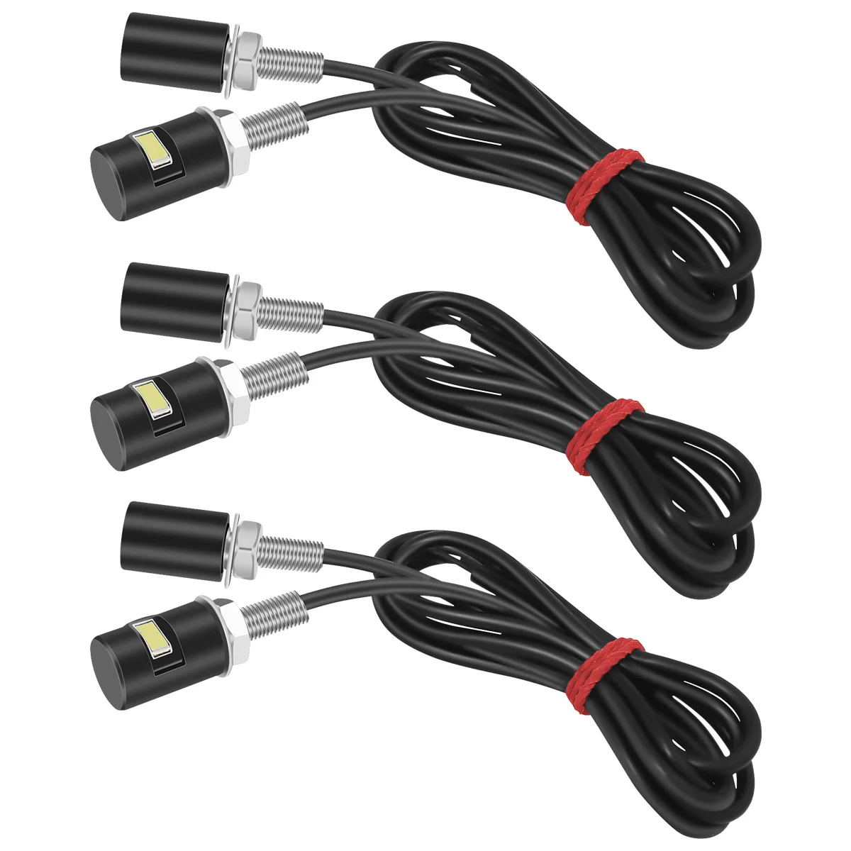 

New 6Pcs License Plate LED Light 5630 LED Chips Super Bright LED Bulb 12V Waterproof License Plate LED Lamp 6000-7000K White