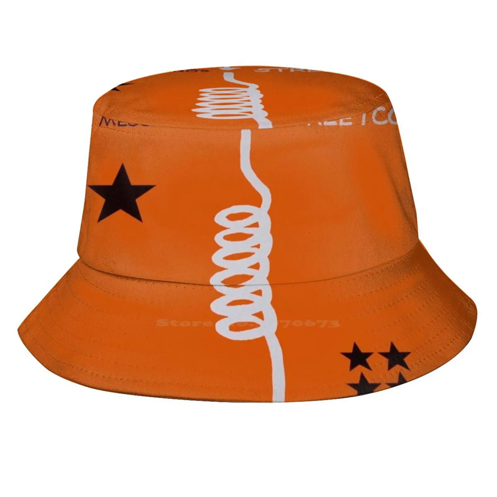 Streetcore Print Bucket Hats Sun Cap Joe Strummer Clash Punk Music Album Record Vinyl Band Artist