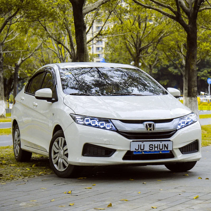 Подходит для фар Fenfan CITY 15-19 модифицированная светодиодная линза дневные ходовые