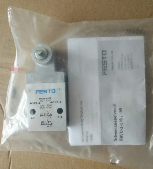 

1PCS RW/O-3-1/8 4937 Mechanical Valve -New ,Free Shipping