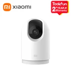 Камера видеонаблюдения Xiaomi Mi глобальная версия , качество 2K Pro HD, панорамная, 3 млн пикселей, инфракрасное ночное видение, приложение Mi Home, 360