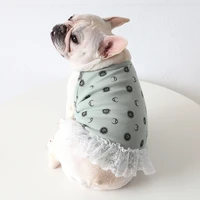 summer dog dress schnauzer poodle pug french bulldog corgi dog clothes shiba bichon inu english bulldog clothing dresses vest
