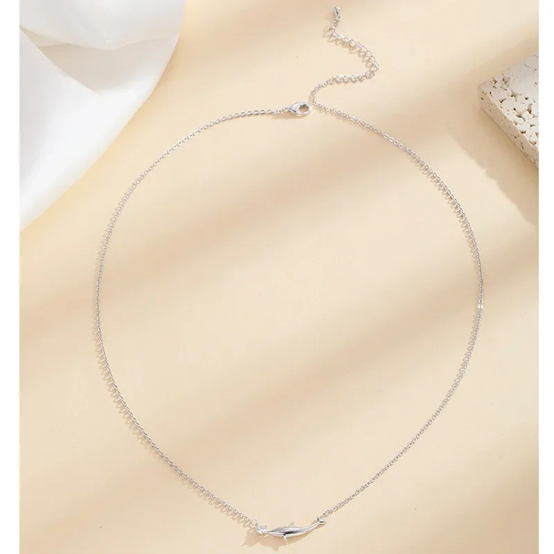 Нишевое дизайнерское женское ожерелье универсальное твидовое стильное цепочка