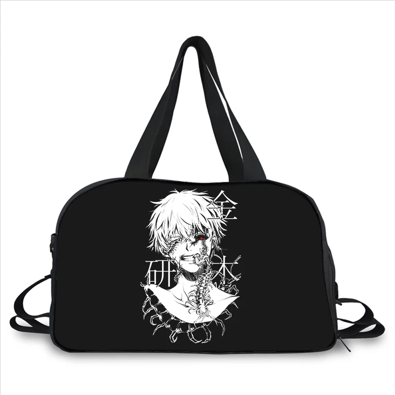 Anime Tokyo Ghouls 3D printing fashion trend portable large capacity multi-function messenger bag travel bag