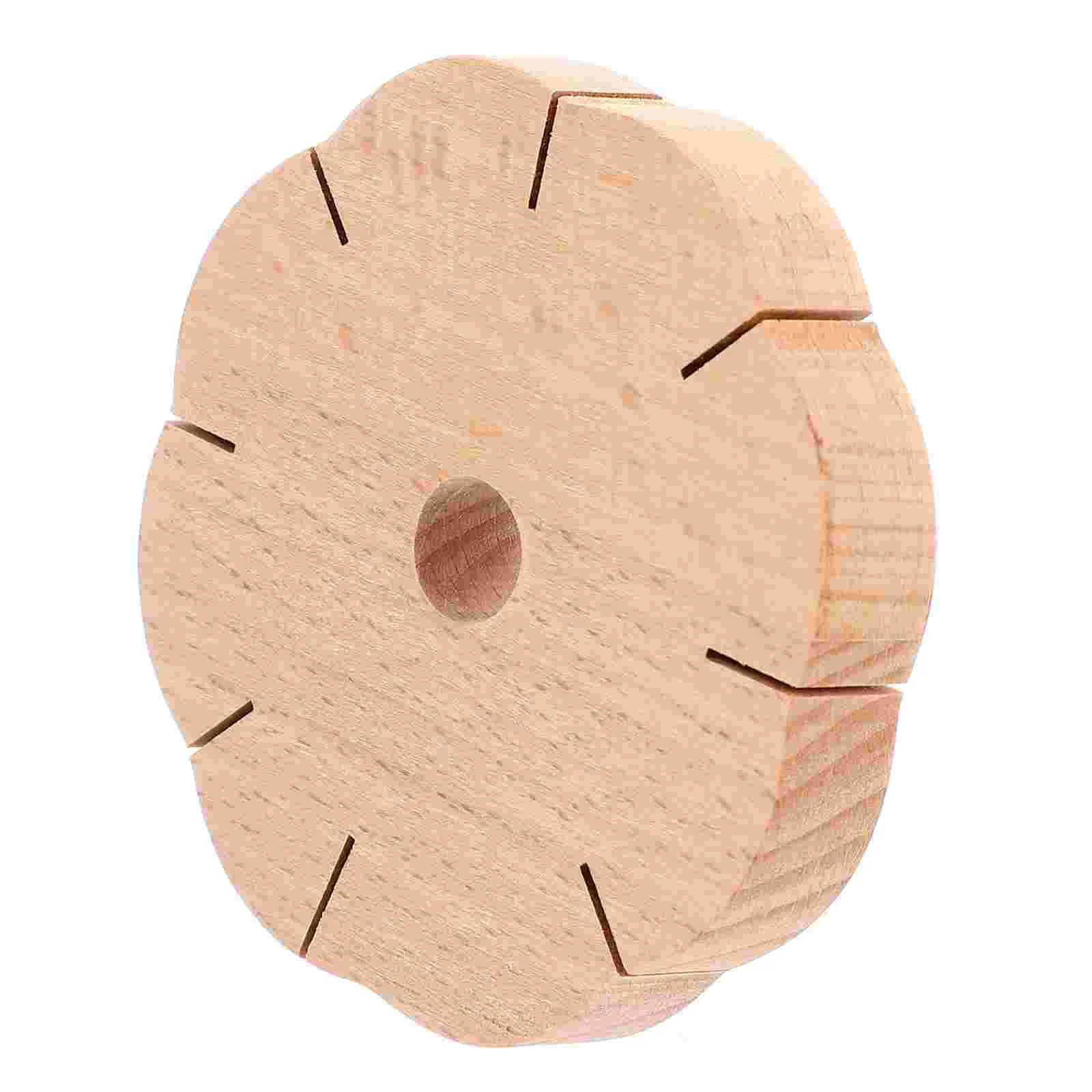 

Braiding Disc Kumihimo Disk Cord Bracelet Weaving Board Loom Plate Round Beading Supplies Diy Tool Square Kit Braid Wood