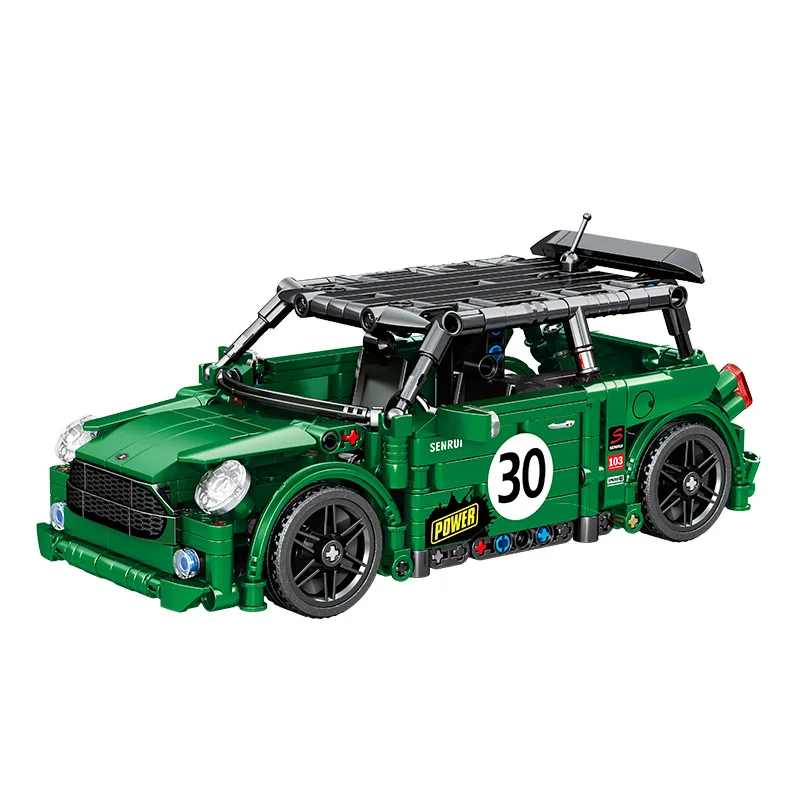 

Roadster Scenes Supercar Speeds Camper Van ChampionS Mini Beetle FiatED 500 Building Blocks Bricks Sets Kits Race Car Model
