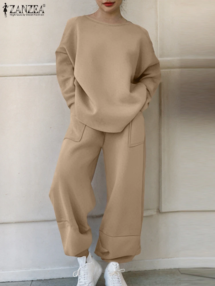 Повседневный черный комплект из двух предметов женские свободные спортивные