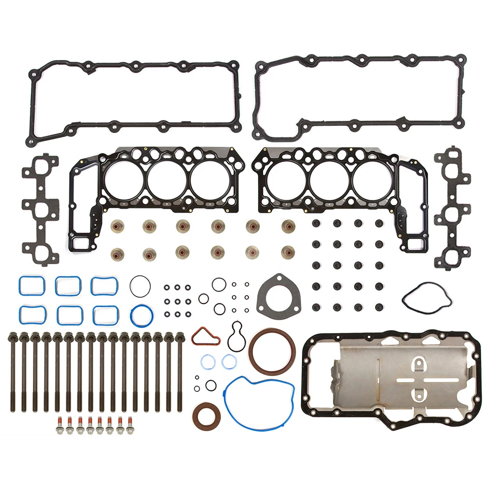 

Для 02-05 Dodge Ram Durango Dakota Jeep Liberty 3.7L MLS полный комплект прокладок болты HS26229PT CS26229 ES71129-1