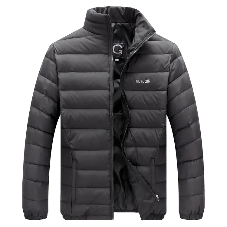 Winter Warm Puffer Jackets Outerwear Men's White Duck Down Coats Waterproof Parkas Windbreaker Down Jacket Man's Winter Parkas
