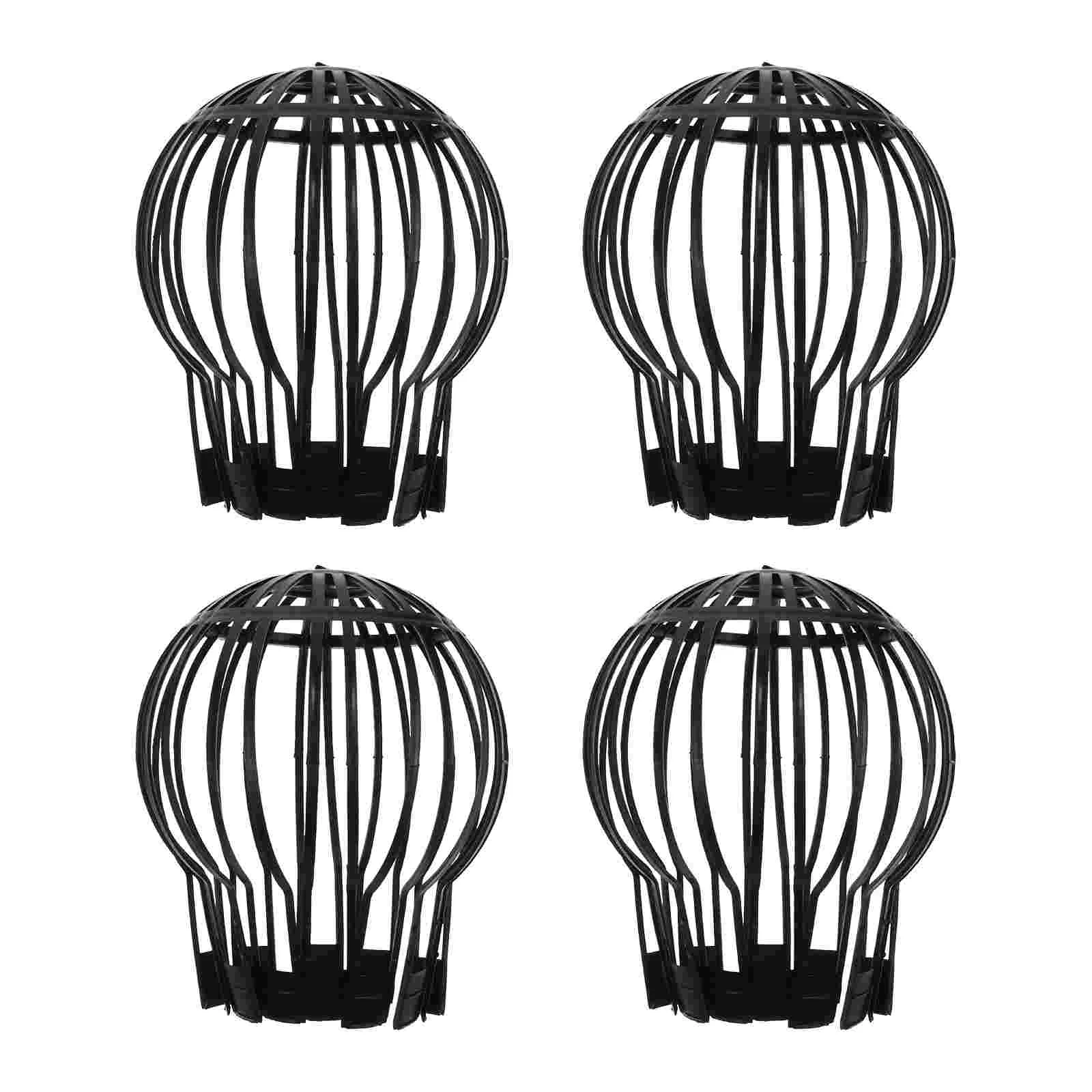 

4 Pcs Bathtub Filter Floor Drain Anti-Blocking Mesh Cover Rooftop Leaves Proof Sink Filtering Tool