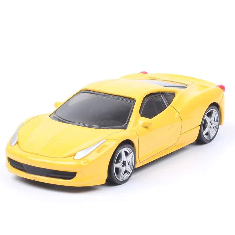 Модель автомобиля под давлением Dodge Challenger SRT8 Wrangler Rubicon 458 italia без коробки 1:55 |