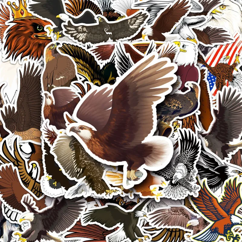 

10/30/50/100pcs Anime Cartoon Cute Owl Graffiti Eagle Stickers Laptop Fridge Luggage Diy Phone Guitar Kids Toys Party Sticke