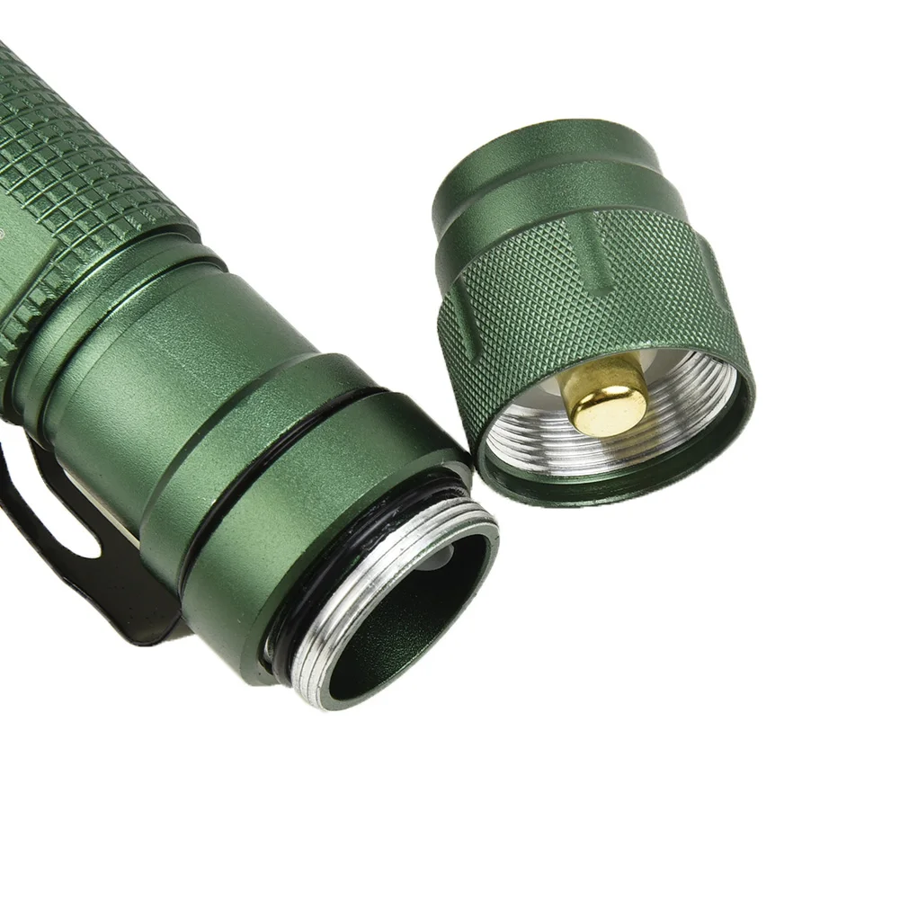 

Torch Lamp Focus LED Flashlight 10000LM 5Modes Clip Perfect Brand New Black Stable Long-term Reliable Waterproof