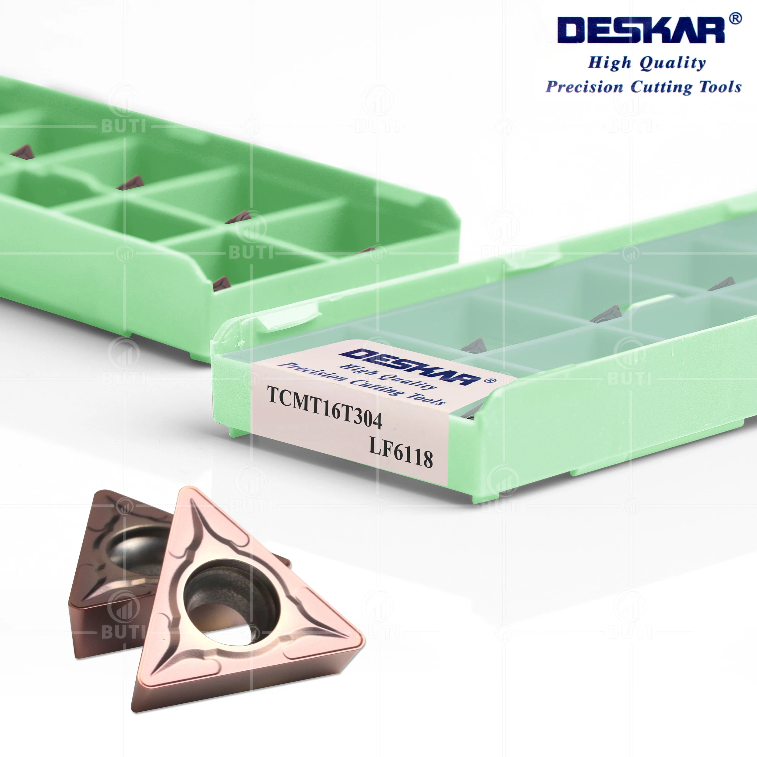DESKAR 100% оригинальный TCMT110204 LF6118 TCMT110208 TCMT16T304 TCMT16T308 LF6018 карбидная вставка для