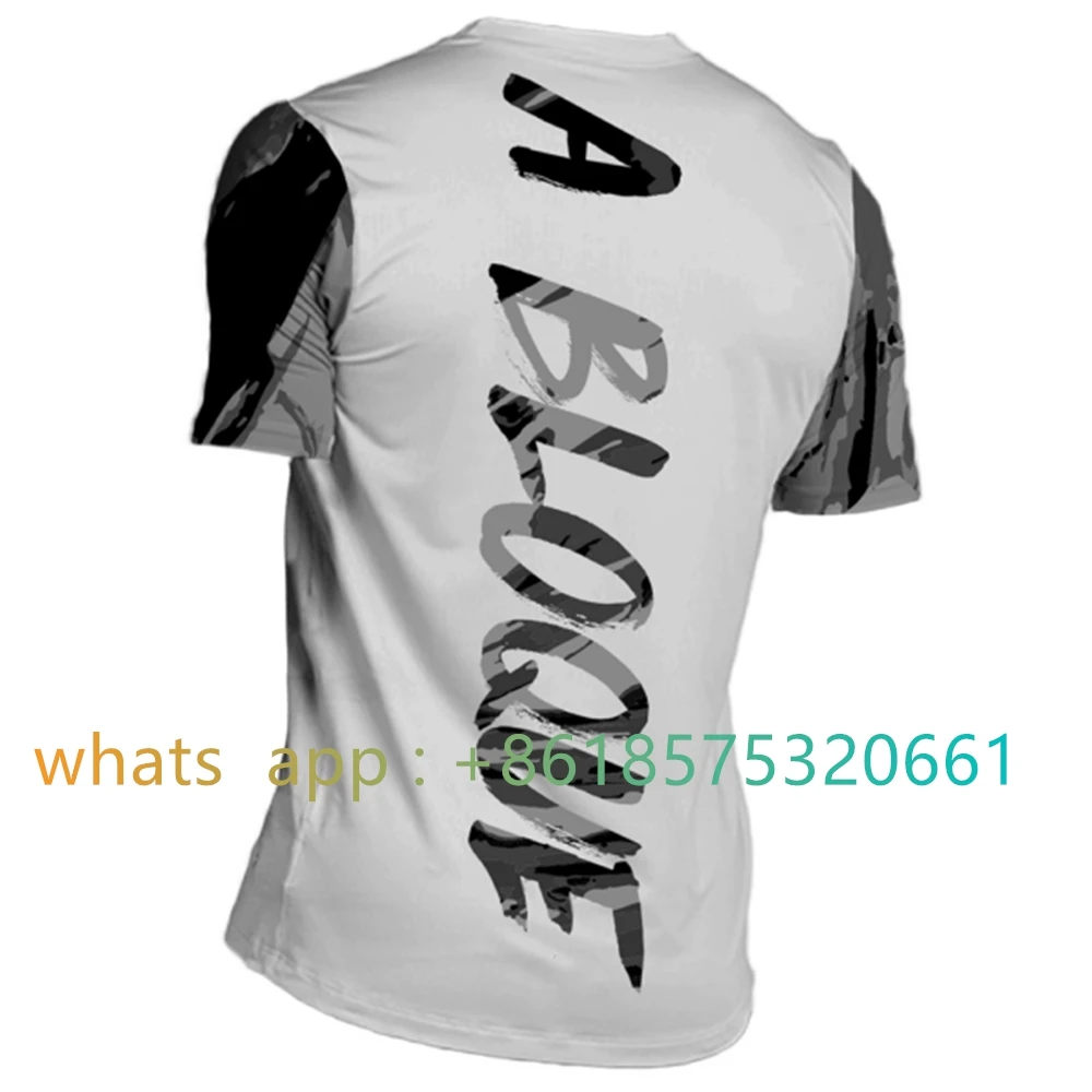 

2023 Motorcycle Mountain Downhill Jersey Offroad Dh Bmx Bicycle Locomotive Shirt Short Sleeve Mountain Team Racing Mtb Jersey