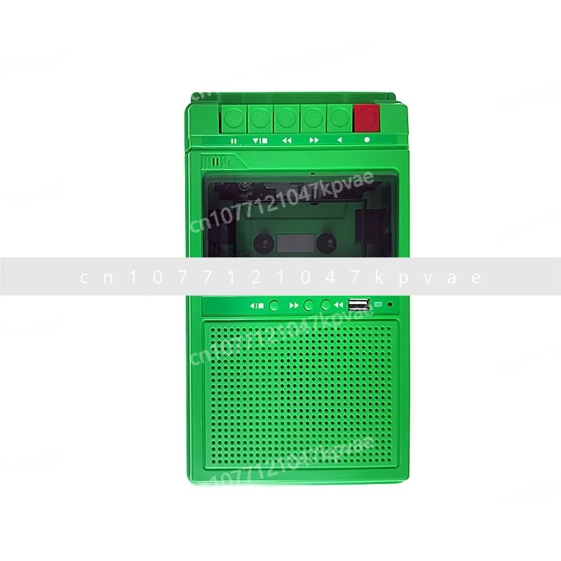 Ленточный проигрыватель Bluetooth TF карта U-диск транскрипционная Кассетная машина