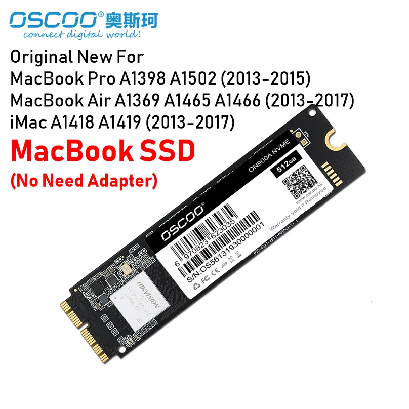 

Жесткий диск Apple Macbook SSD для 2013 2015 2017 Macbook Air A1465 A1466 A1398 A1419 A1418 NVMe SSD для MacBook PCIe 3.0 2 ТБ SSD