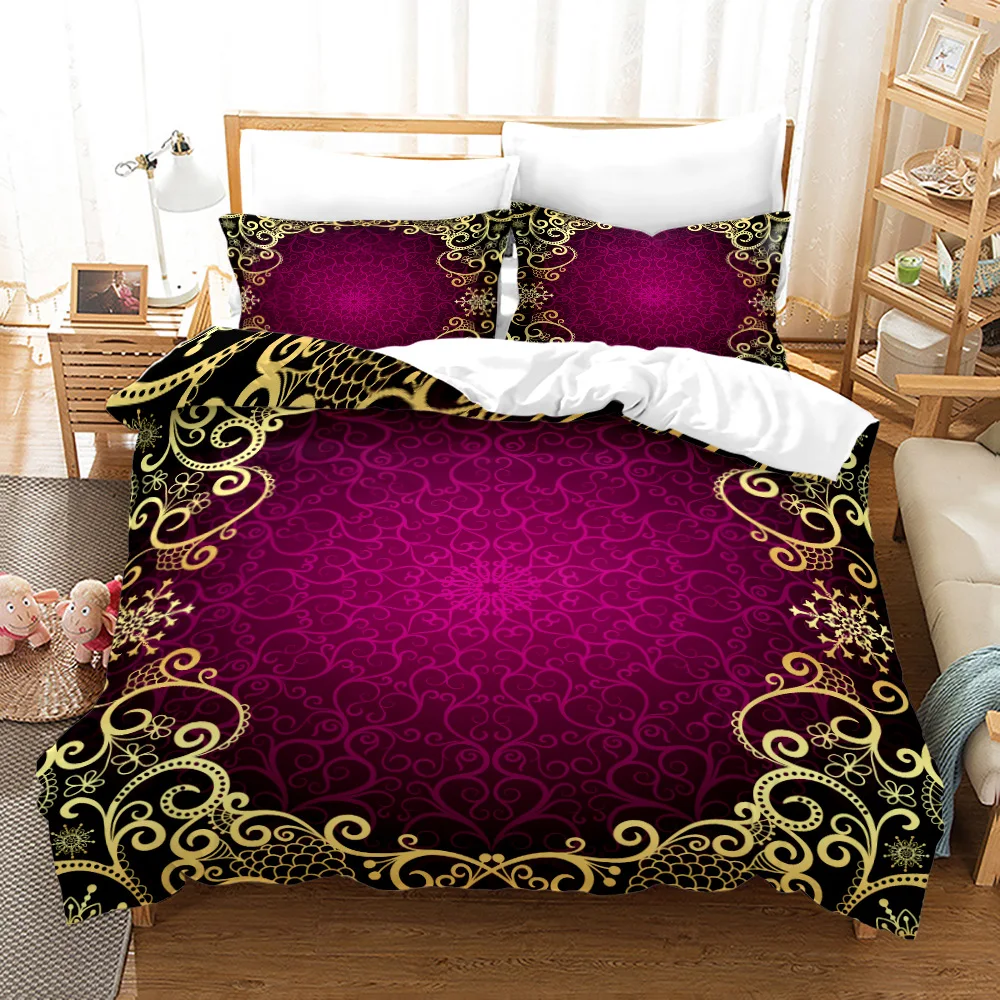 

Artistic Pattern Pattern Painting Multiple Color Duvet Cover Set Bed Sheet Pillowcases Luxury Queen Comforter Bedding Sets