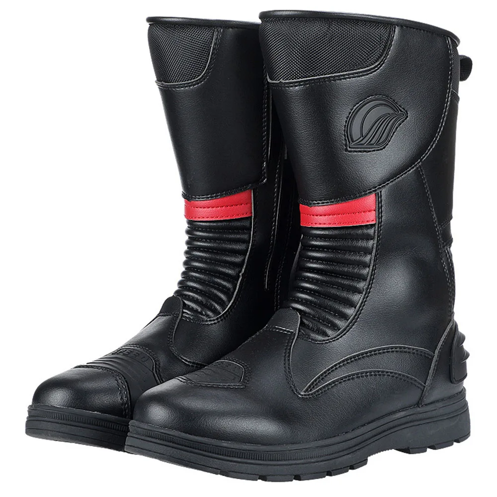 

Non-slip Motocross Boots Men's Motorcycle Boots Fall Prevention Motorbike Riding Racing Shoes Moto Motocross Off Road Boots