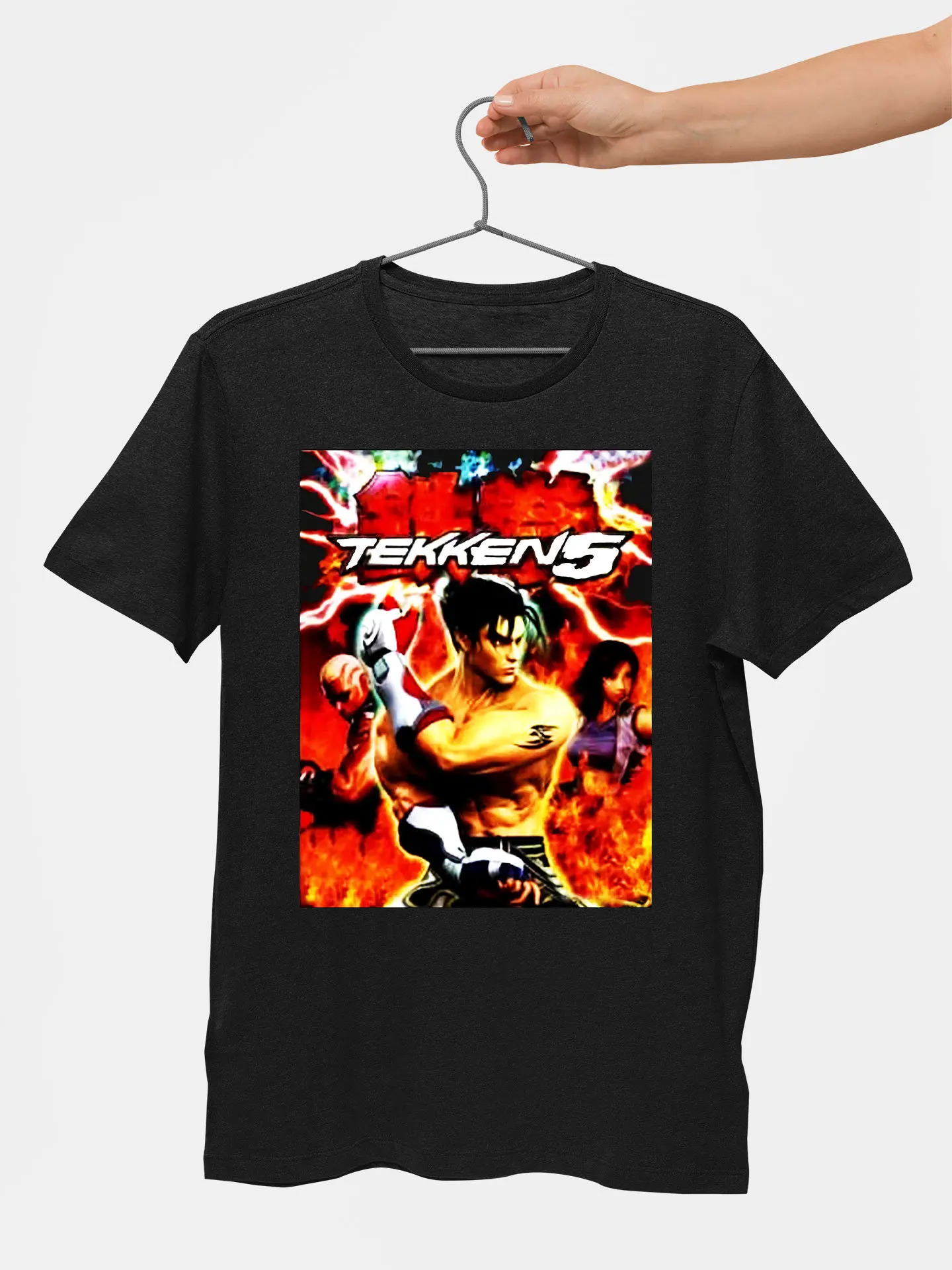 Футболка на день рождения видеоигры Tekken 5.
